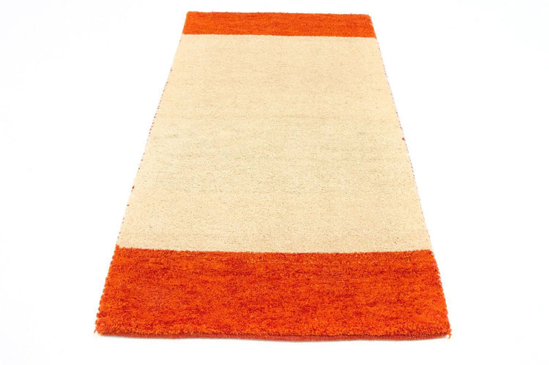 Gabbeh-tæppe - Indus - 140 x 70 cm - beige