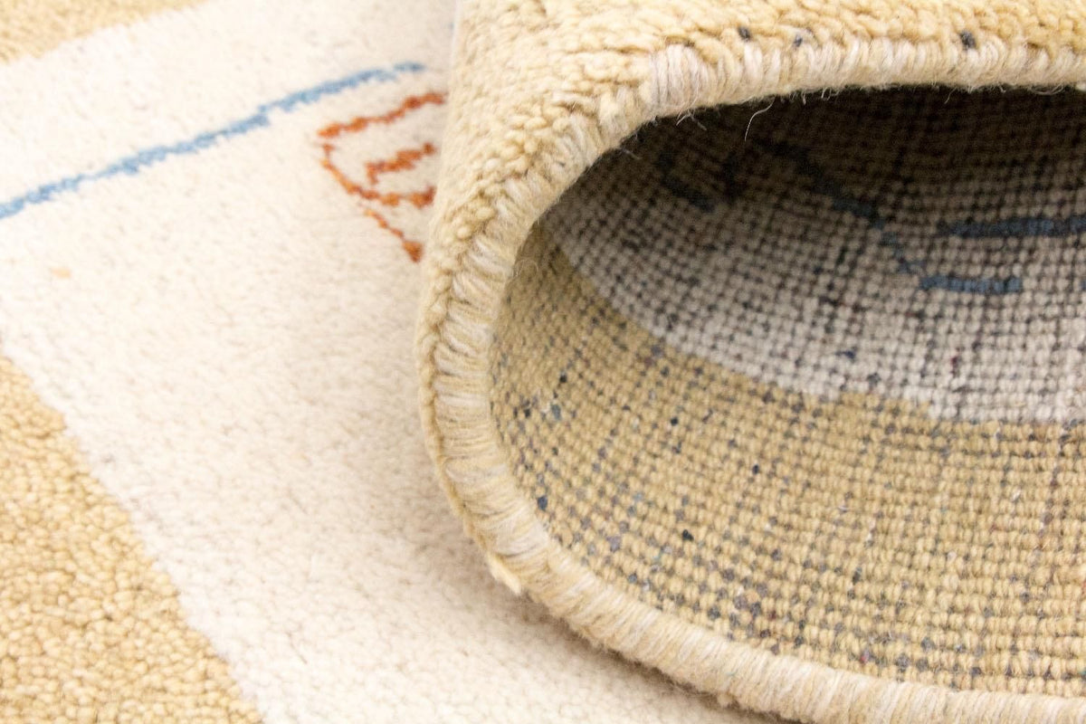 Gabbeh-tæppe - Indus - 140 x 70 cm - beige