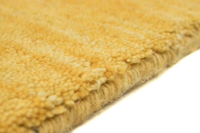 Løber Gabbeh-tæppe - Indus - 200 x 80 cm - guld