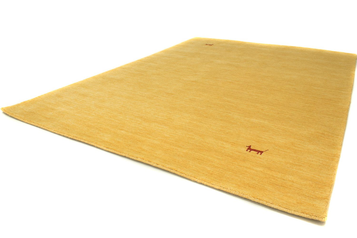 Gabbeh-tæppe - Softy - 300 x 250 cm - guld