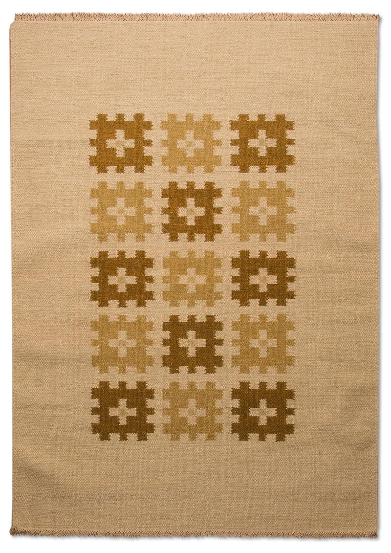 Moderne kilim Tæppe Erana - Uldtæppe