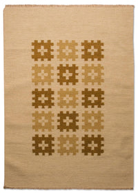 Moderne kilim Tæppe Erana - Uldtæppe – product image