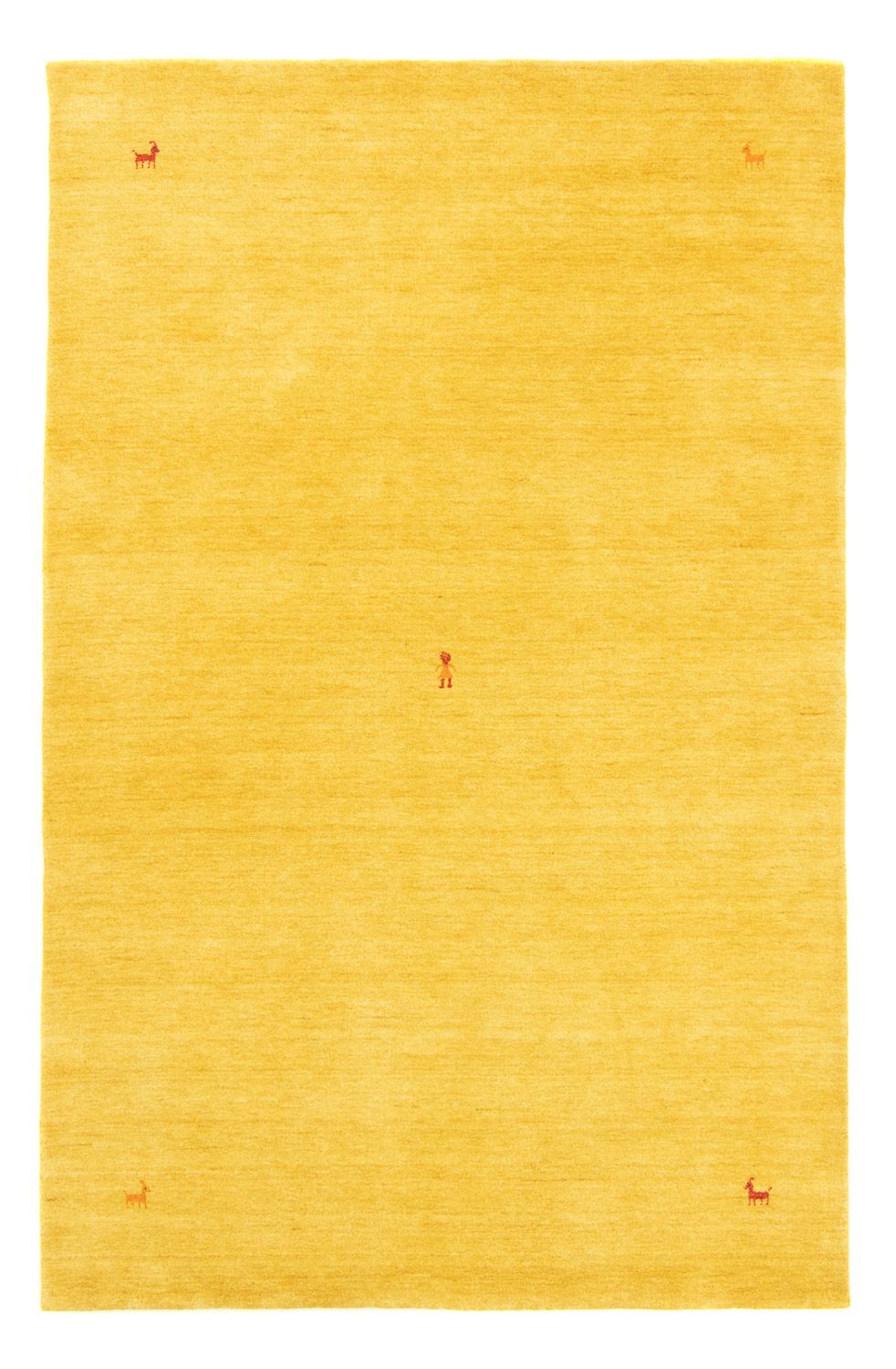 Gabbeh-tæppe - Softy - 300 x 250 cm - guld