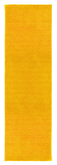 Løber Gabbeh-tæppe - Indus - 200 x 80 cm - guld