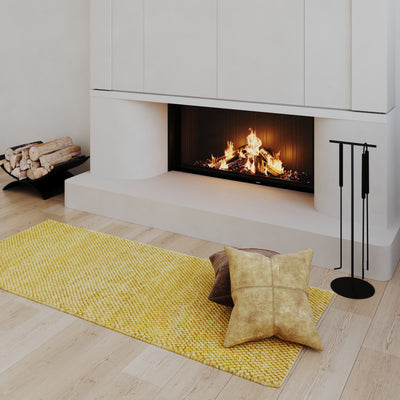 Uldtæppe - Filtkugle - Mosaik - løber