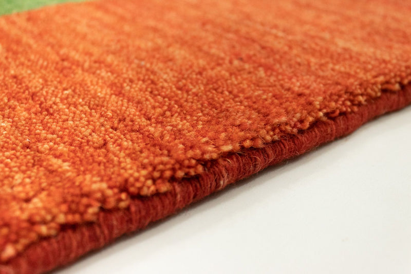 Gabbeh-tæppe - Indus - 180 x 120 cm - grøn