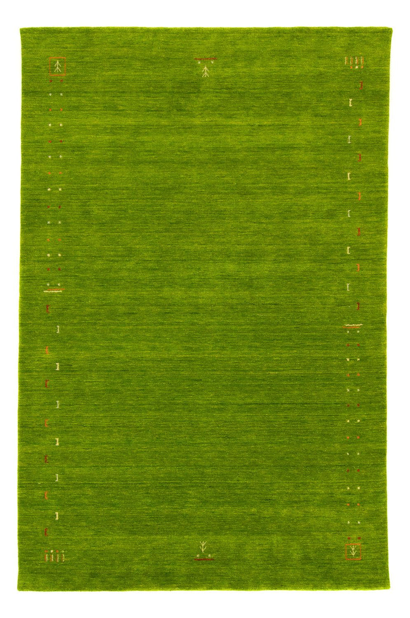 Gabbeh-tæppe - Indus - 60 x 40 cm - grøn