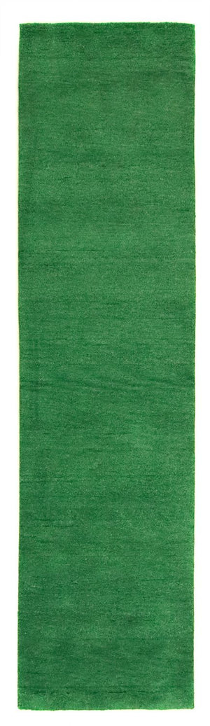 Løber Gabbeh-tæppe - Indus - 200 x 80 cm - grøn