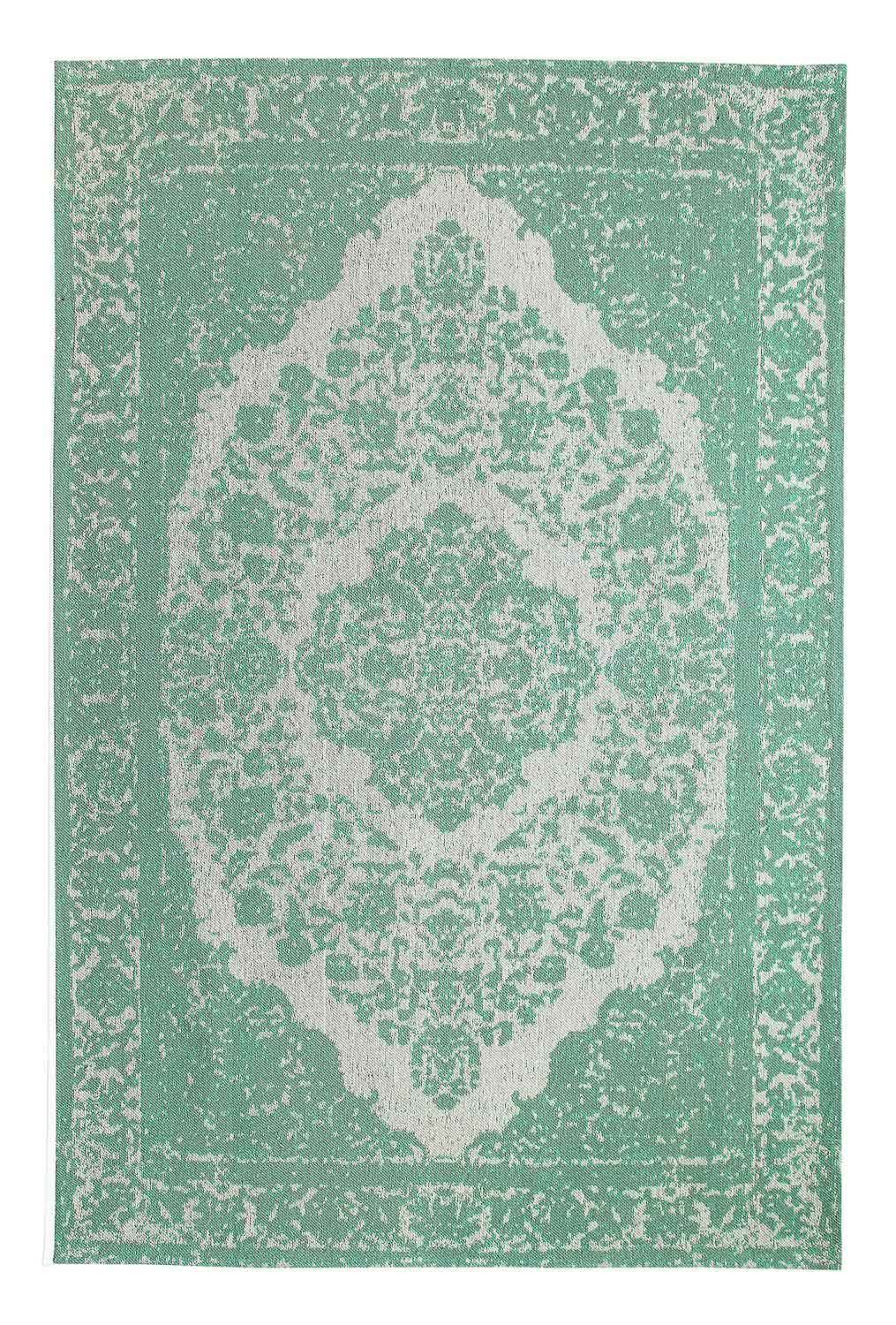Vintage tæppe - 340 x 240 cm - grå