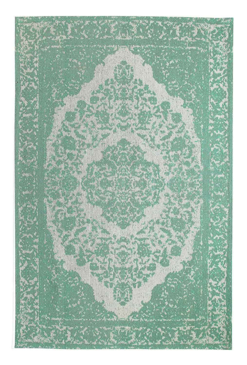 Vintage tæppe - 340 x 240 cm - grå