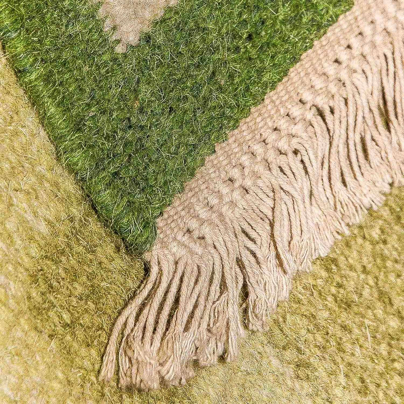 Moderne kilim Tæppe - Uldtæppe