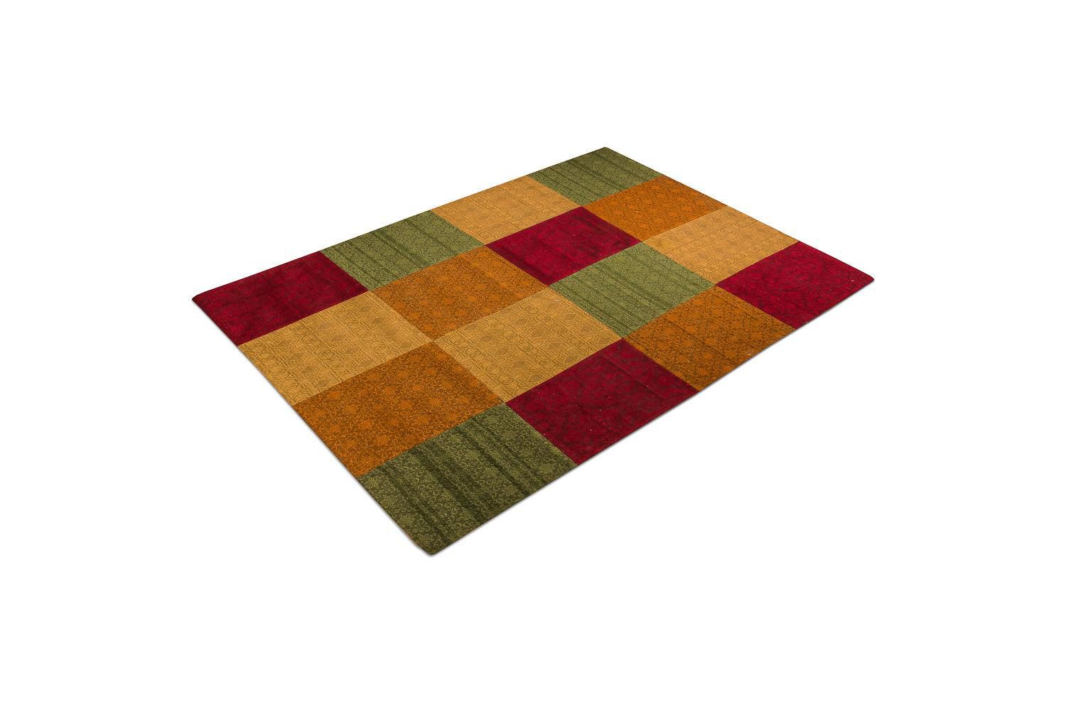 Patchwork-tæppe - 300 x 200 cm - farvet
