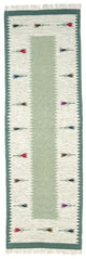 Moderne kilim Tæppe - Uldtæppe
