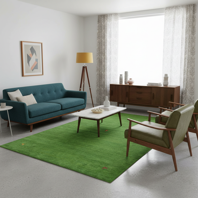 Gabbeh-tæppe - Indus - Sahara - rektangulær