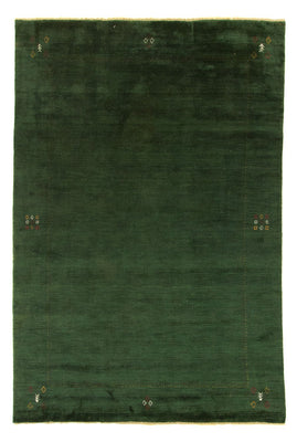 Gabbeh-tæppe - Indus - 300 x 200 cm - mørkegrøn