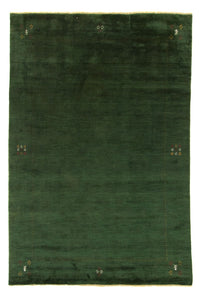 Gabbeh-tæppe - Indus - 300 x 200 cm - mørkegrøn