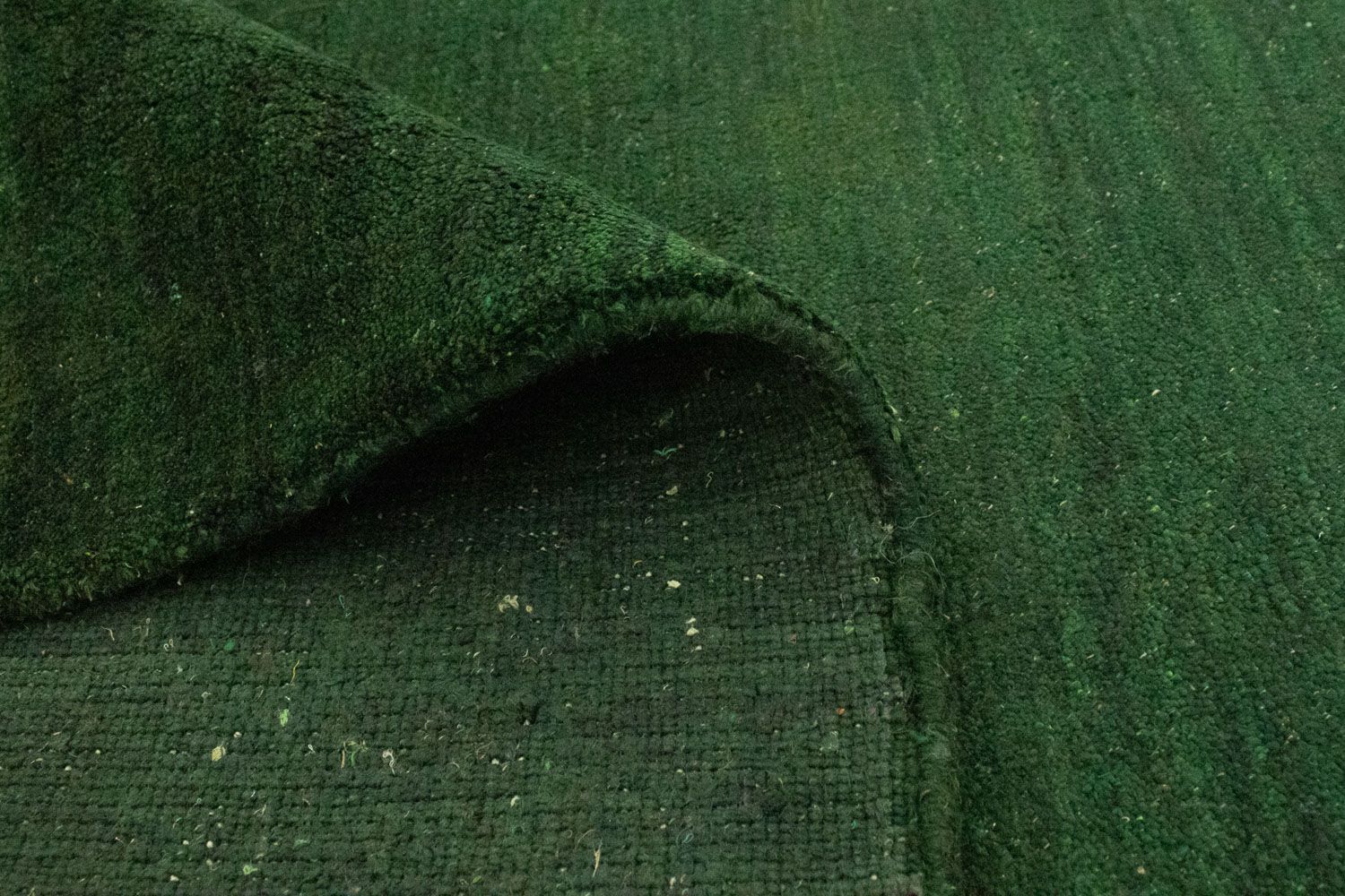 Gabbeh-tæppe - Indus - 300 x 200 cm - mørkegrøn