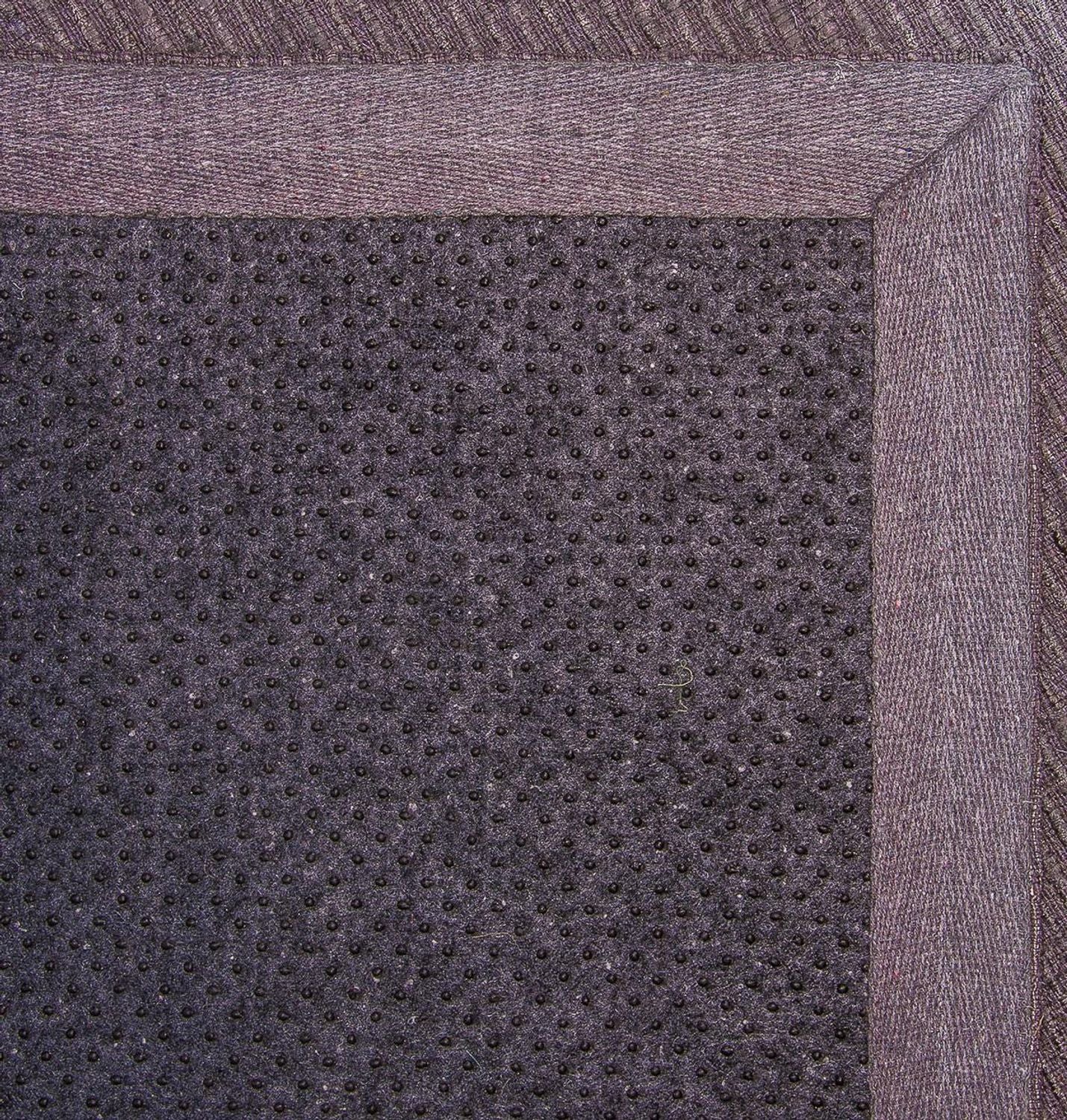 Kort lud tæppe - 180 x 120 cm - grå