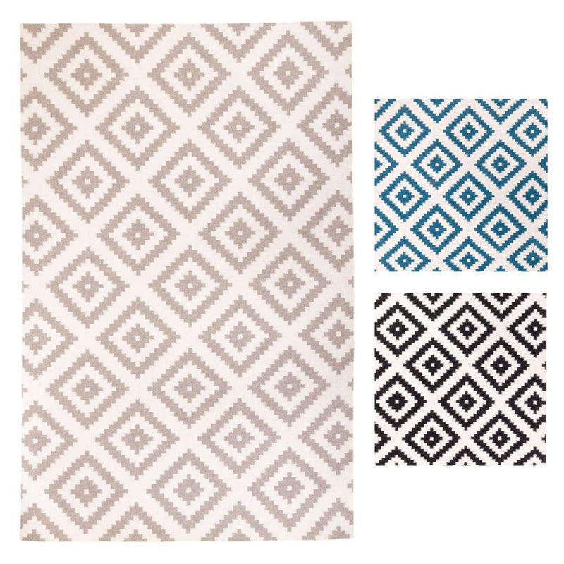 Moderne kilim Tæppe Masal - Uldtæppe