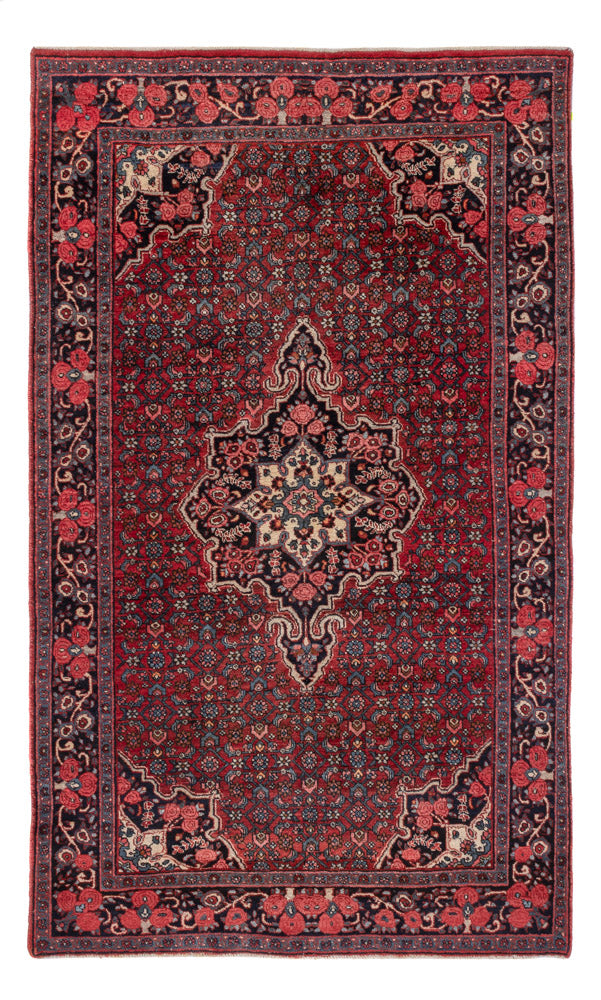 Perserteppich - Nomadic - 206 x 126 cm - rot