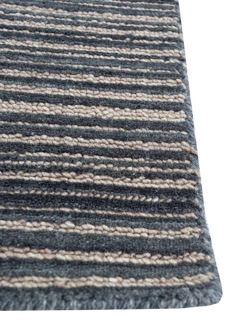 Uldtæppe - 270 x 180 cm - mørk beige