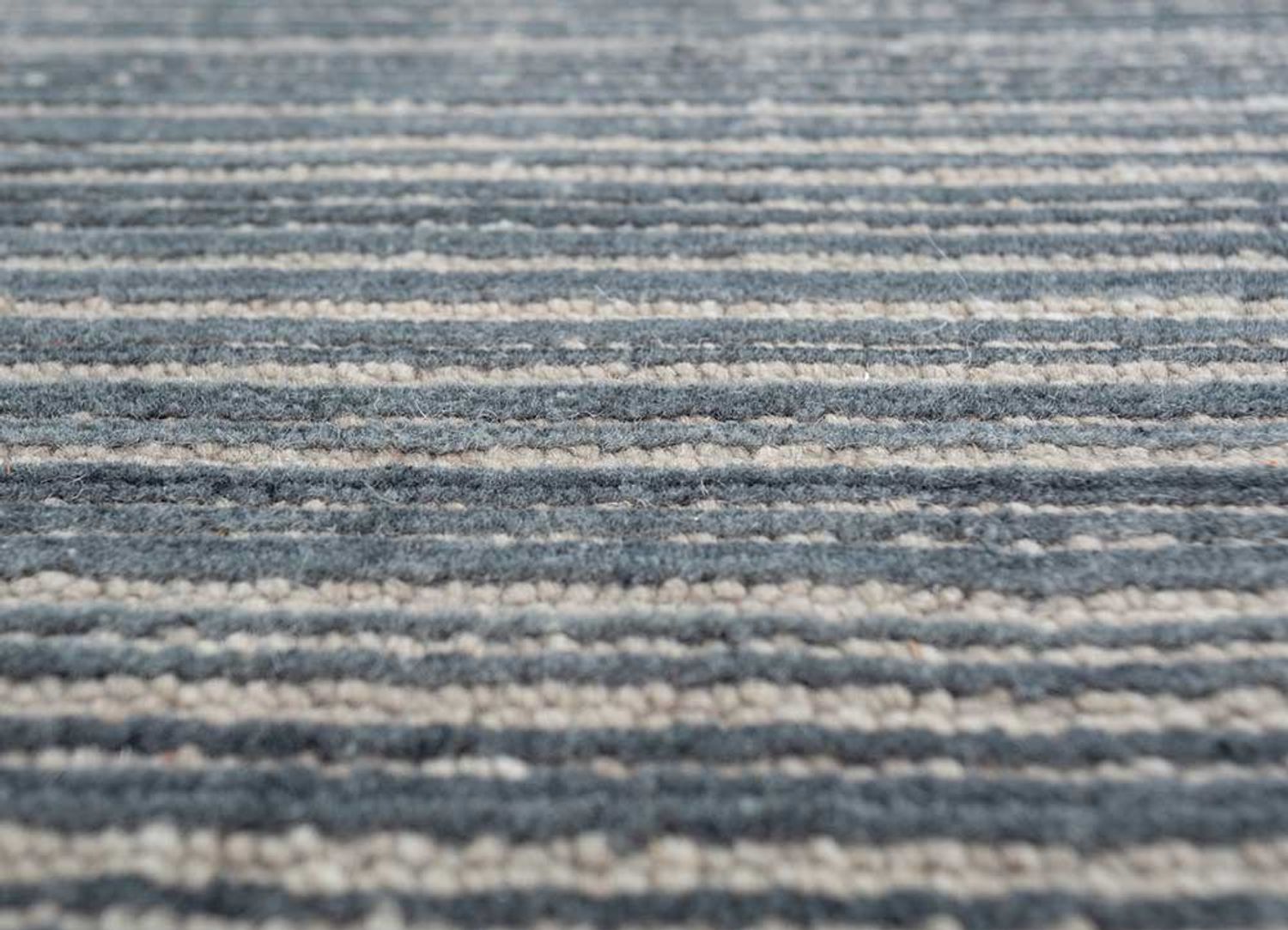 Uldtæppe - 270 x 180 cm - mørk beige