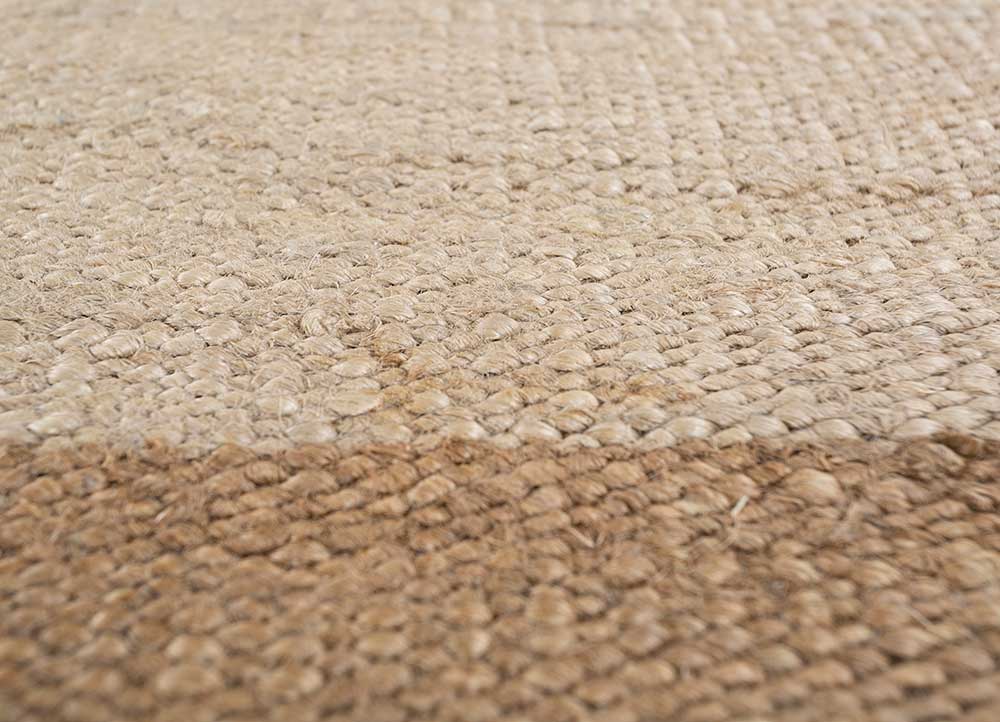 Designer tæppe særlig form  - 270 x 180 cm - mørk beige