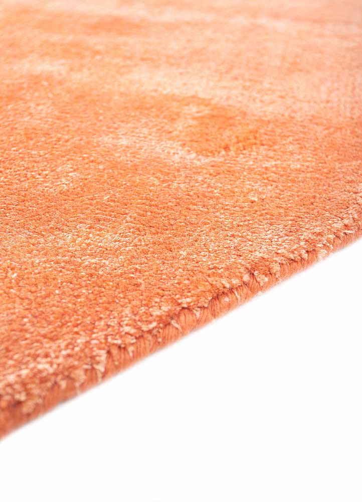 Designer tæppe særlig form  - 170 x 257 cm - orange