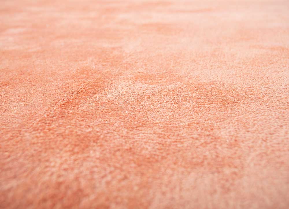Designer tæppe særlig form  - 170 x 257 cm - orange