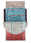 Designer tæppe særlig form  - 240 x 150 cm - flerfarvet