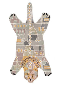 Børnetæppe til børn særlig form  - 153 x 90 cm - flerfarvet