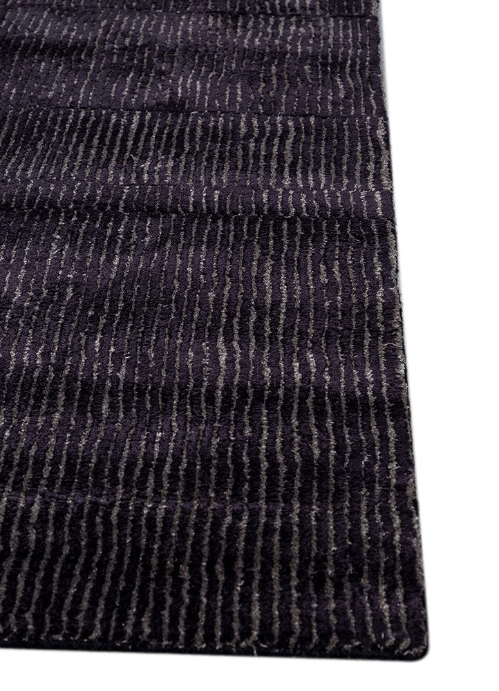 Designer tæppe særlig form  - 330 x 240 cm - antracit