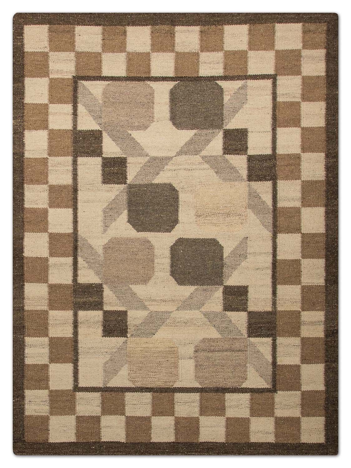 Kelim-tæppe - Trendy - 200 x 140 cm - natur