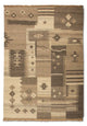 Moderne kilim Tæppe 200x140cm - Uldtæppe