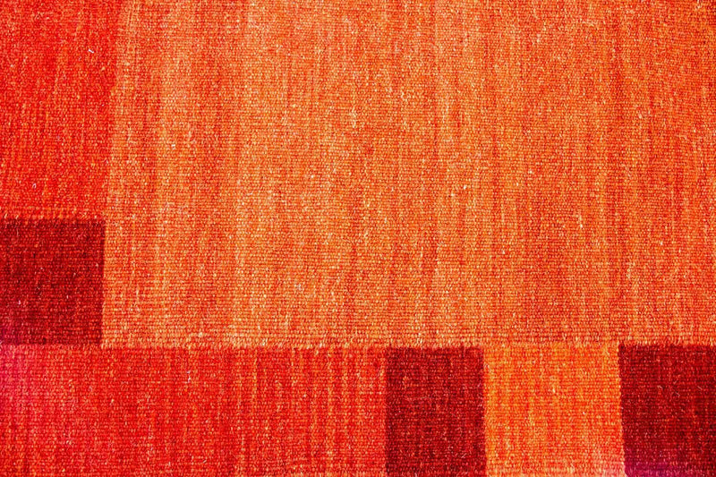 Kelim-tæppe - Trendy - 202 x 143 cm - orange