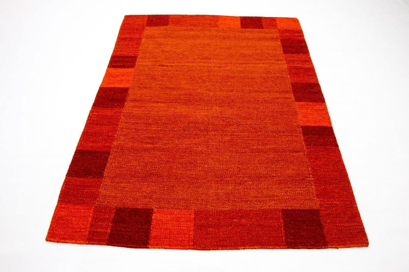 Kelim-tæppe - Trendy - 202 x 143 cm - orange