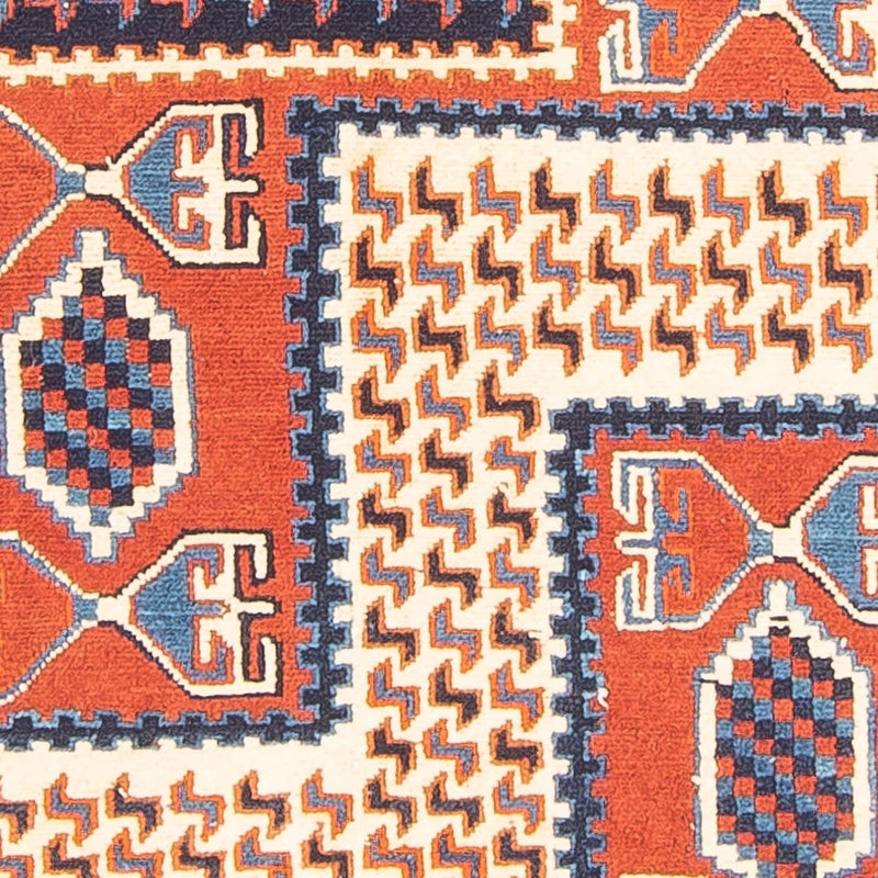 Kelim-tæppe - orientalsk - 185 x 145 cm - flerfarvet