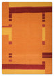 Moderne kilim Tæppe 205x145cm - Uldtæppe