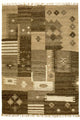 Moderne kilim Tæppe 200x140cm - Uldtæppe