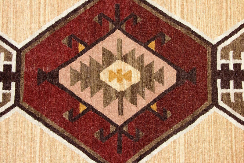 Kelim-tæppe - Trendy - 187 x 126 cm - gul