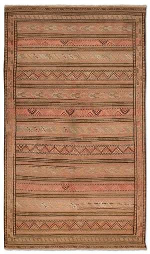 Kelim-tæppe - orientalsk - 263 x 150 cm - flerfarvet