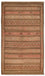 Kelim-tæppe - orientalsk - 263 x 150 cm - flerfarvet