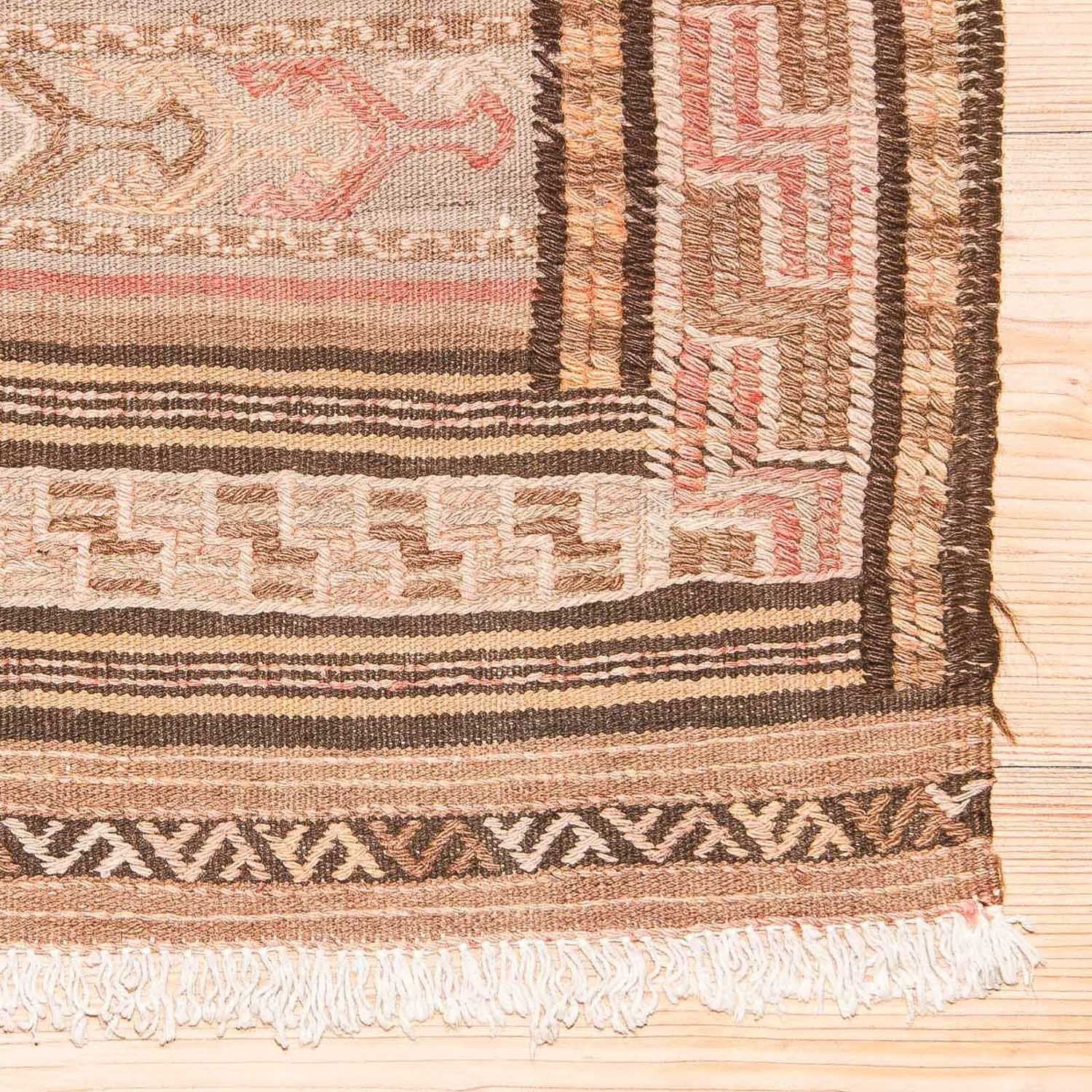 Kelim-tæppe - orientalsk - 263 x 150 cm - flerfarvet