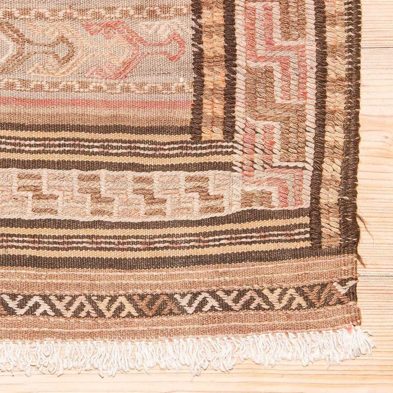 Kelim-tæppe - orientalsk - 263 x 150 cm - flerfarvet