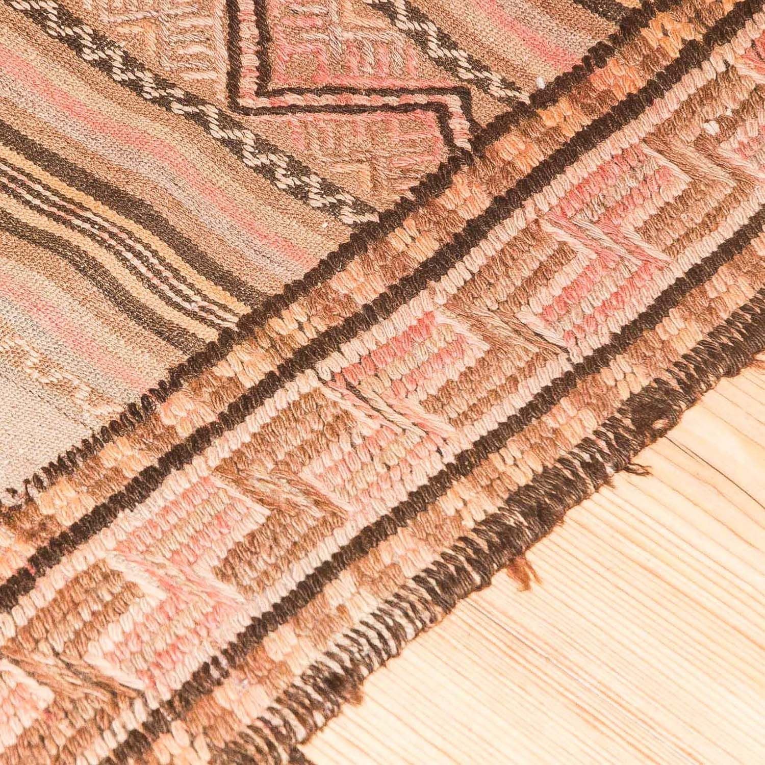 Kelim-tæppe - orientalsk - 263 x 150 cm - flerfarvet