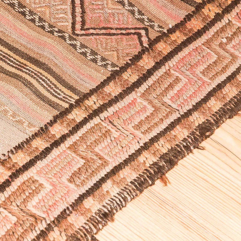 Kelim-tæppe - orientalsk - 263 x 150 cm - flerfarvet