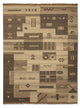 Moderne kilim Tæppe 200x140cm - Uldtæppe