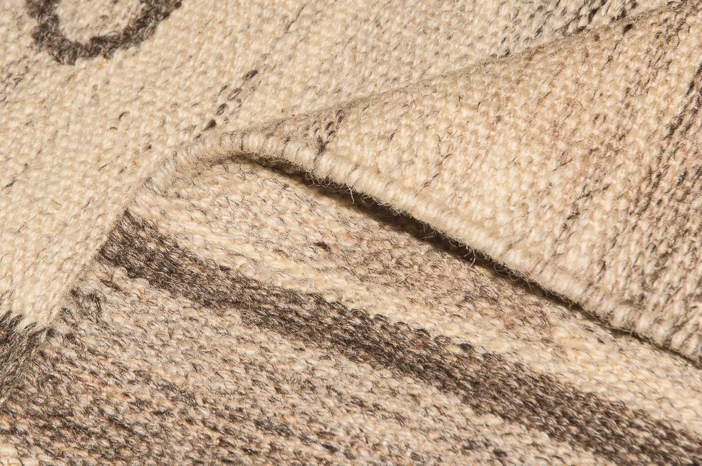 Moderne kilim Tæppe 200x140cm - Uldtæppe