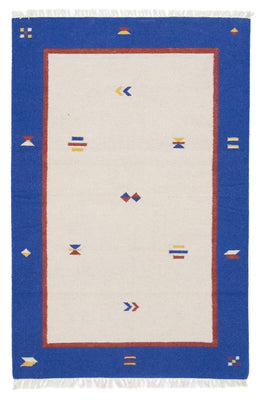 Kelim-tæppe - Trendy - 180 x 120 cm - beige