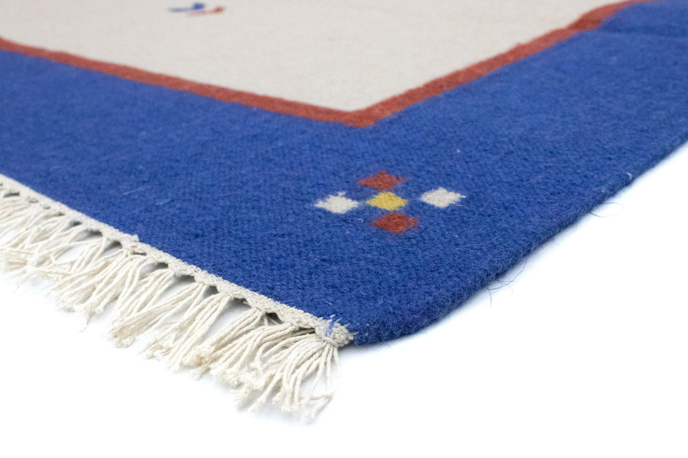 Moderne kilim Tæppe 180x120cm - Uldtæppe